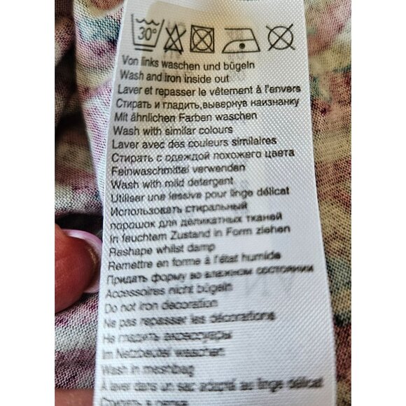 Lascana Woman Size 10 Halter Maxi Dress Elastic Smocked Waist Festival Hippie - Picture 7 of 8